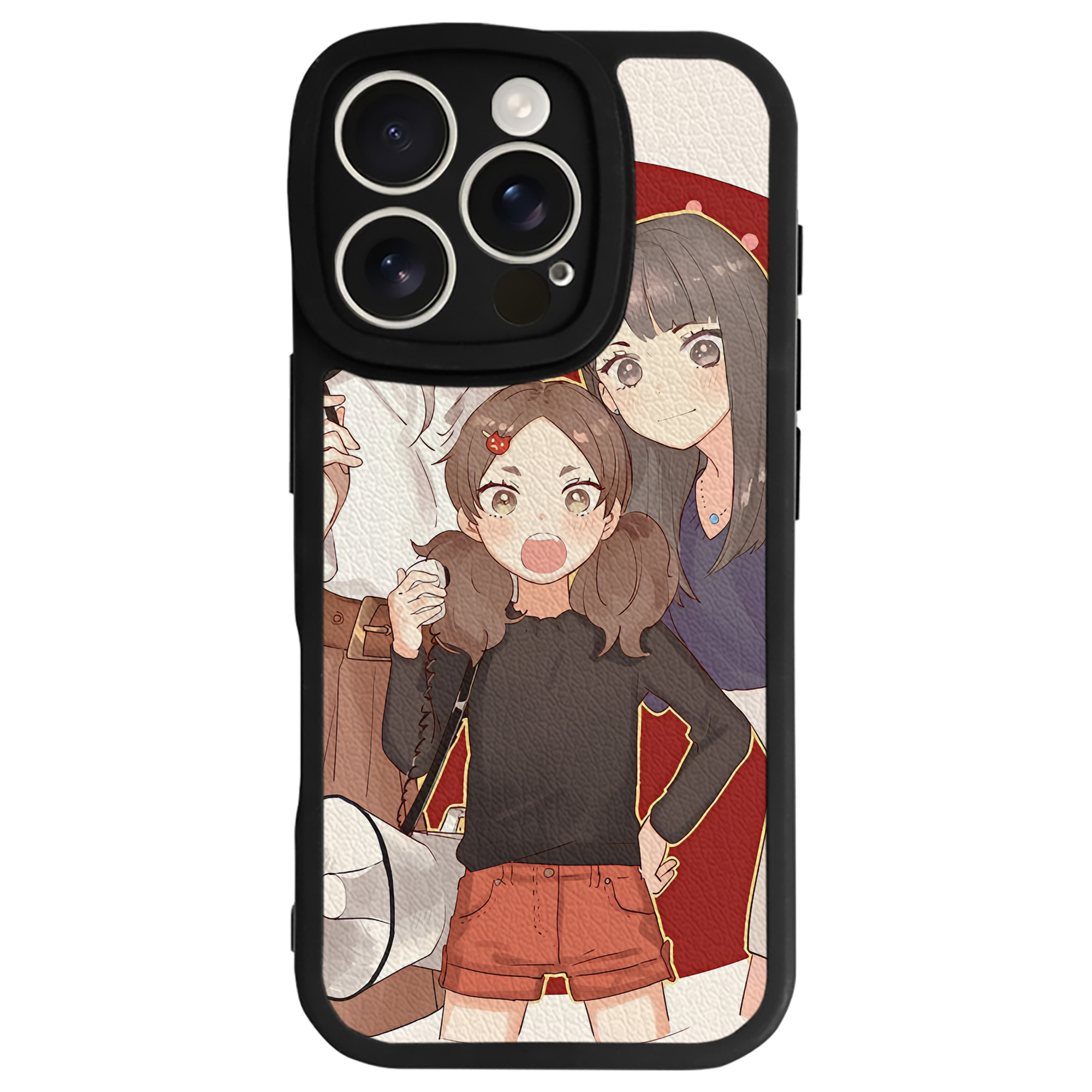 （画像用） ハイキュー!! Haikyu!! 【iPhone 16シリーズ対応】シリコンスマホケース（レザー調） 材質：シリコン